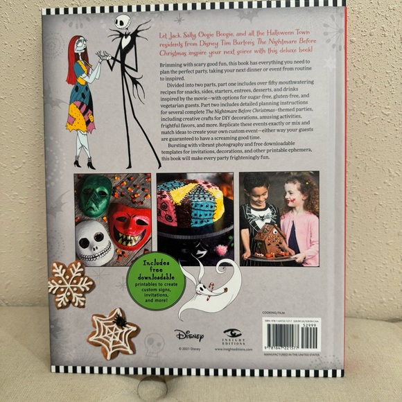 New The Nightmare Before Christmas: The Official Cookbook & Entertaining Guide - Picture 2 of 7